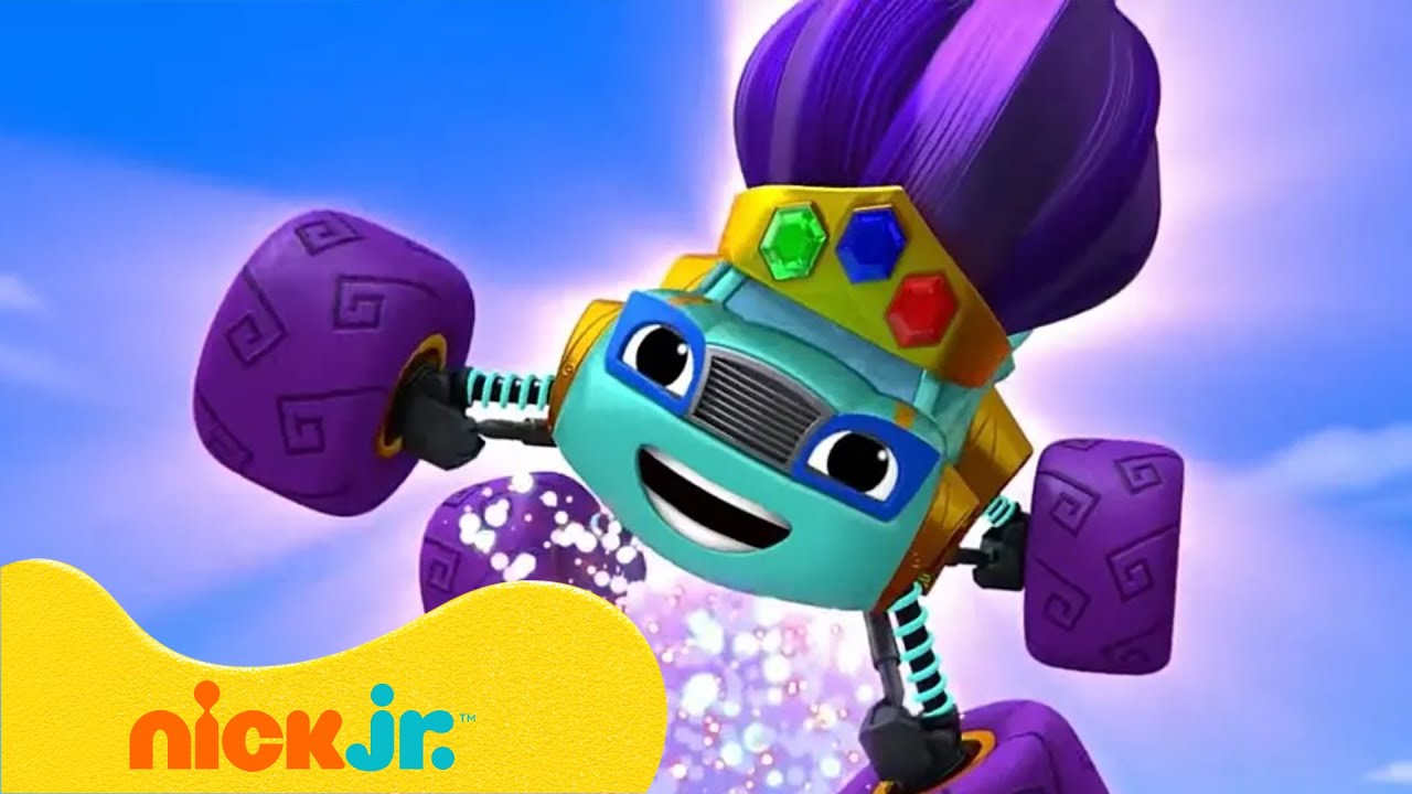 Blaze and the Monster Machines | Os Resgates e Missões Mais MÁGICOS do Blaze! ✨| Nick Jr.
