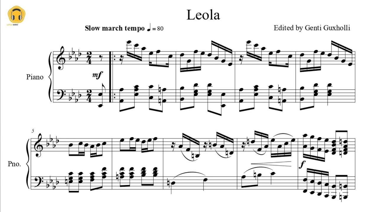 Leola by Scott Joplin (Piano Solo/Sheets)