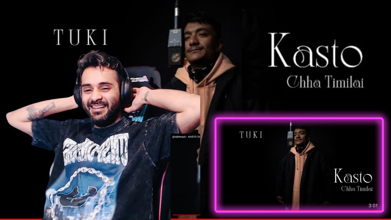 @tukimusic KASTO CHHA TIMILAI. REACTION BY HIP HOP ZONE