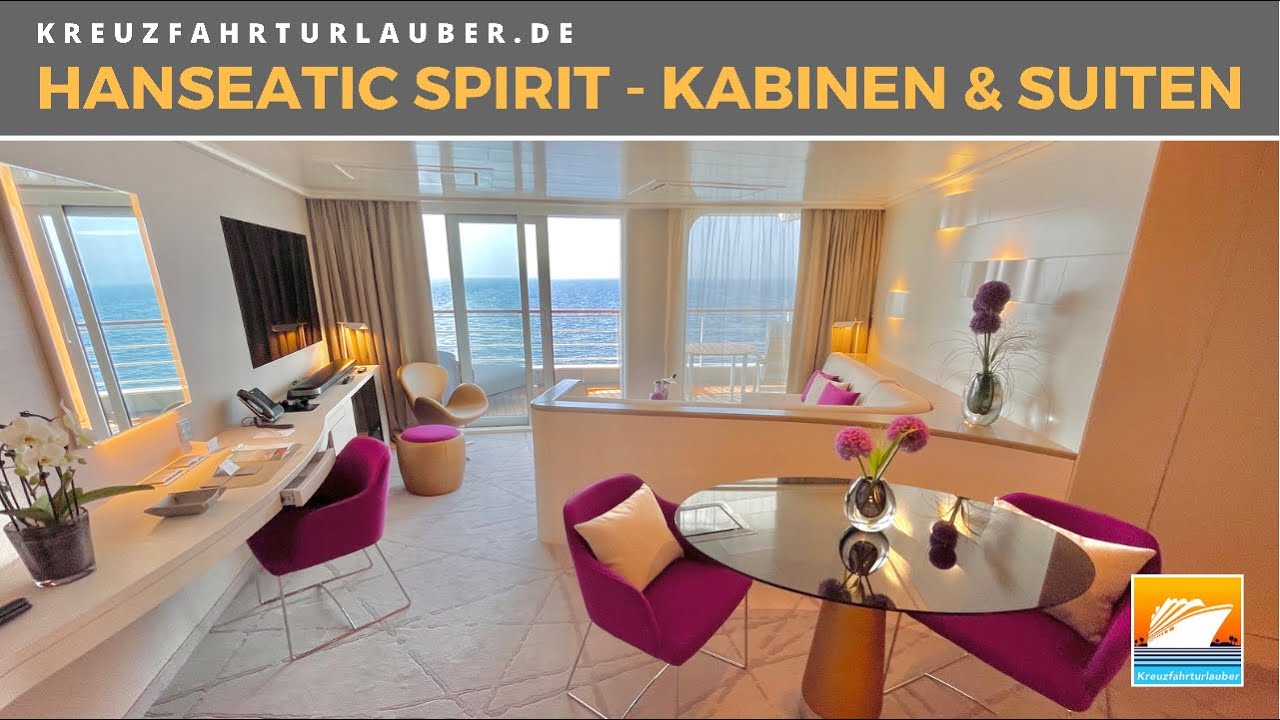 HANSEATIC spirit - Alle Kabinen & Suiten im Detail - Hapag-Lloyd Cruises
