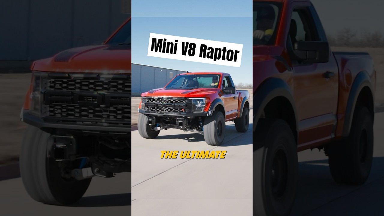 I Built a Mini V8 Ford Raptor