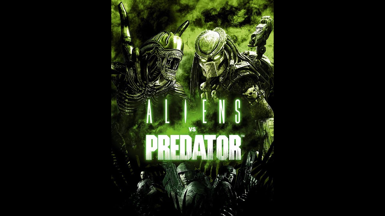 playing some alien vs predator as the alien