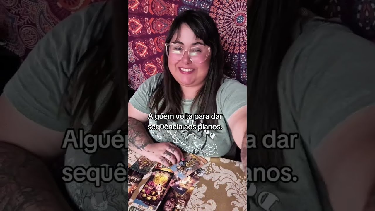 ALGUÉM VOLTA PARA SUA VIDA E DÁ SEQUÊNCIA AOS PLANOS💗🙌✨😘