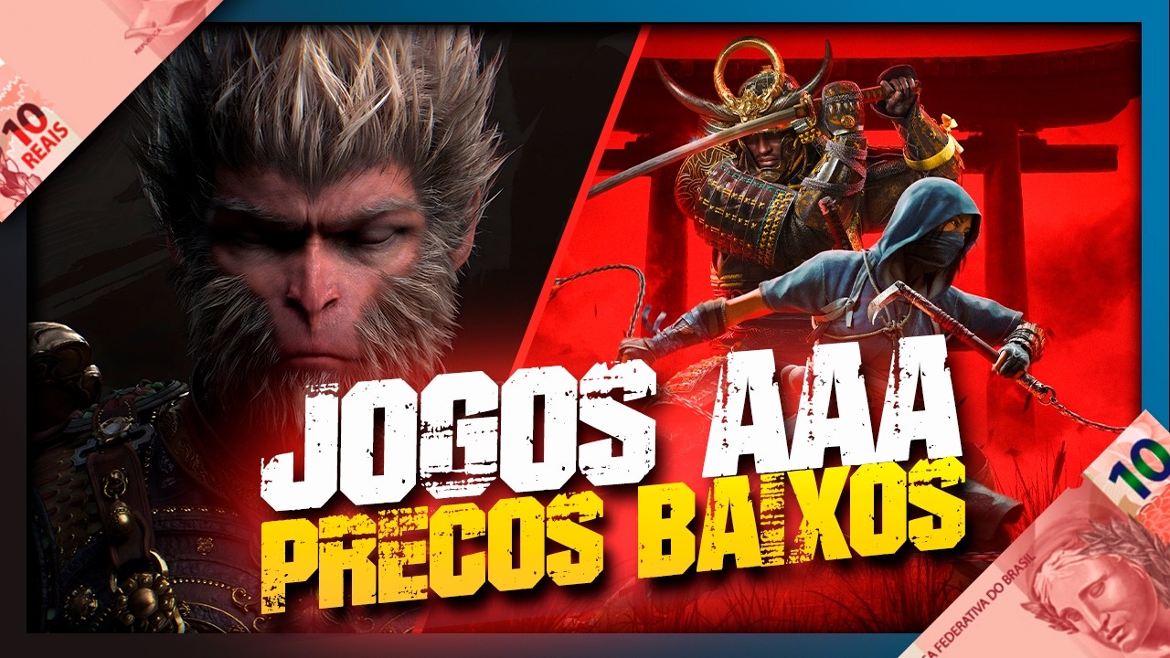 URGENTE! JOGOS AAA COM DESCONTOS DE AT&Eacute; 90% DE DESCONTO