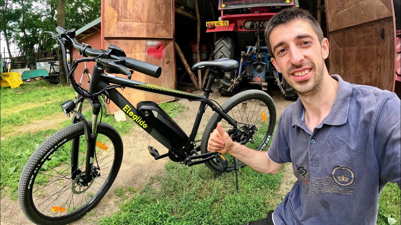 PRIMA MEA BICICLETĂ ELECTRICĂ ELEGLIDE M1 PLUS + Cum arată grâul! #eleglidem1plus