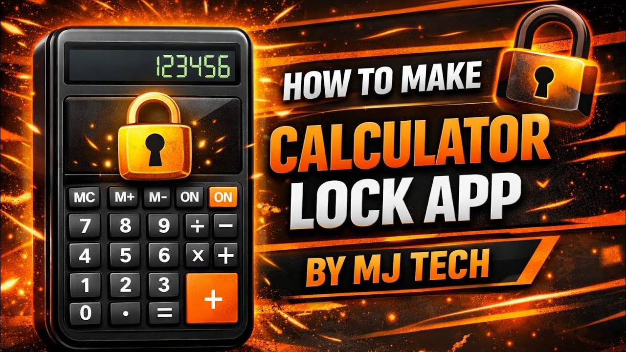 HOW TO MAKE CALCULATOR LOCK APP | Hide Your Apps, Photos & Videos | Without Coding 🤯 | 2026