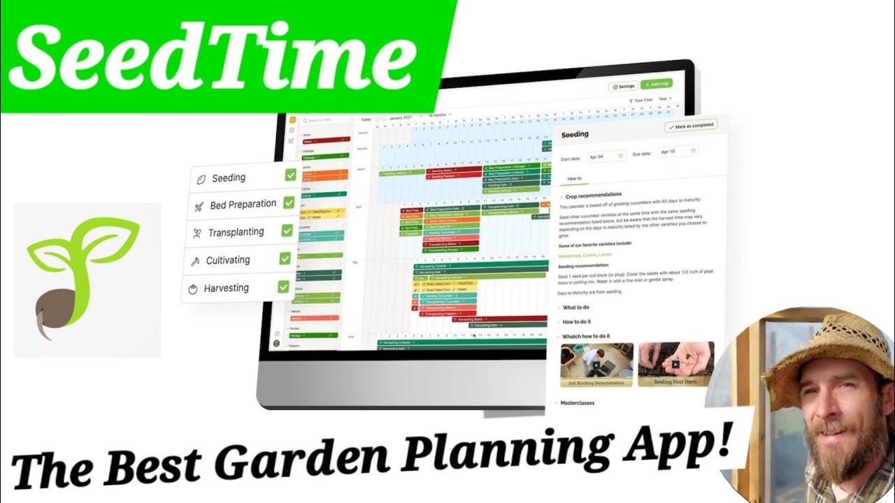SeedTime: The Best Garden Planning App for Your Farm, Garden, Homestead, and Market Garden!