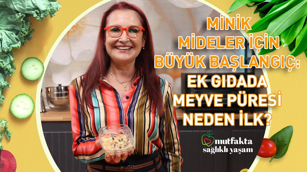 Minik Mideler İçin Büyük Başlangıç: Ek Gıdada Meyve Püresi Neden İlk Sırada? 🍎👶