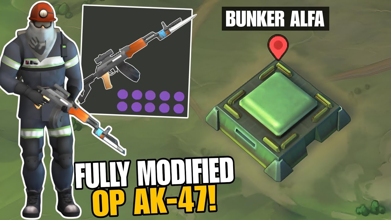 THIS FULLY MODIFIED AK-47 IS OP! | AK-47 vs BUNKER ALFA | Last Day on Earth: Survival