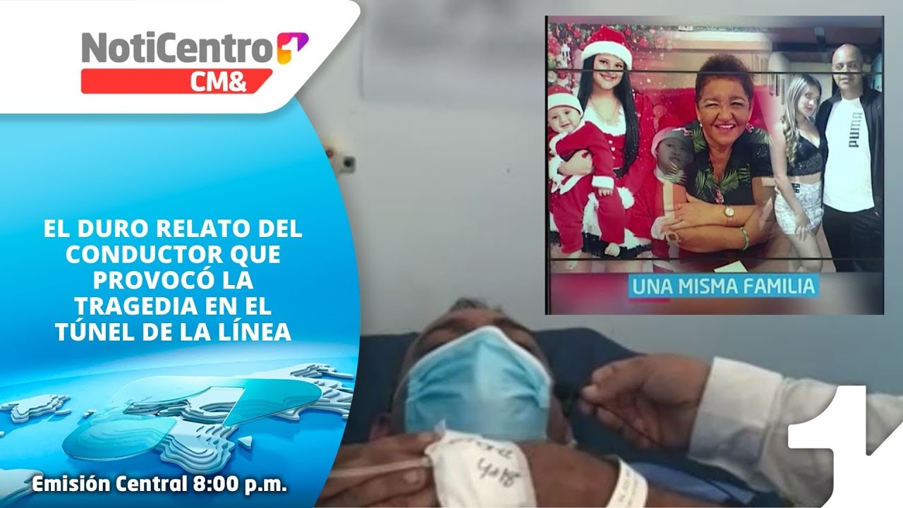 Habla el conductor que causó el siniestro en el túnel de La Línea; una familia completa falleció