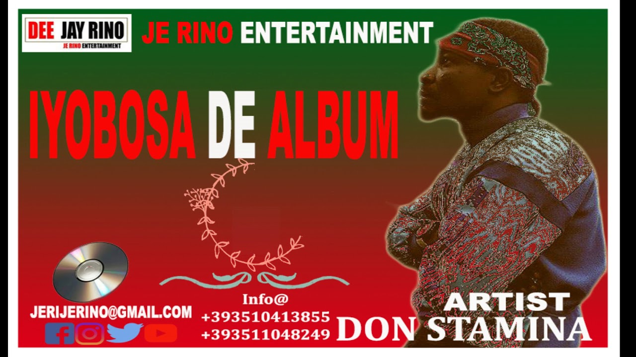 DON #STAMINA #IYOBOSA #DE #ALBUM