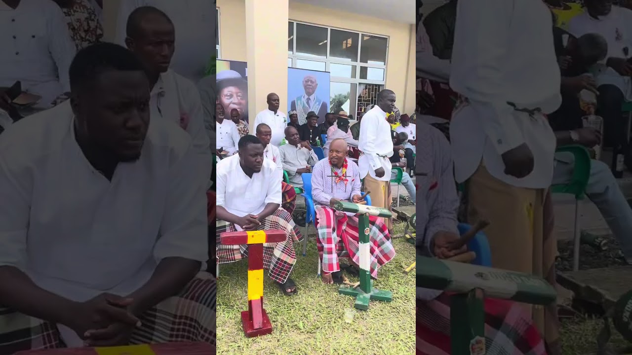 Traditional funeral in finima