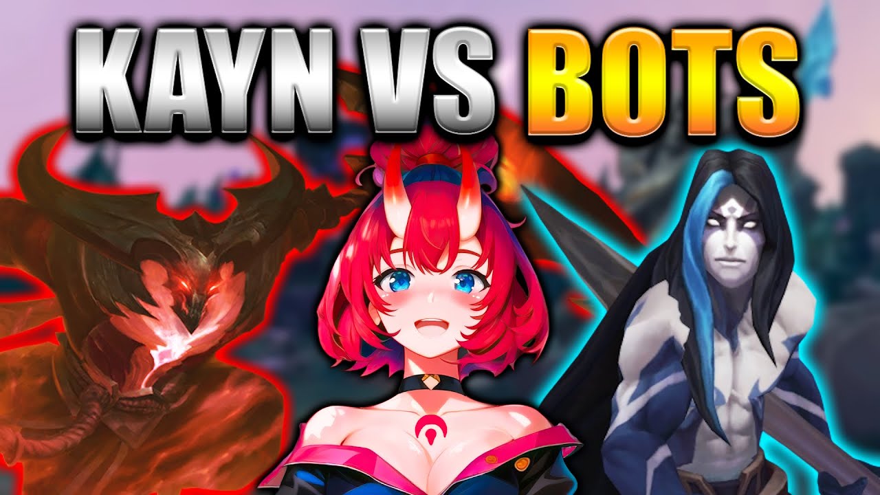 KAYN NOVATO vs BOTS 22 min (Azul y Rojo) | eSponsor