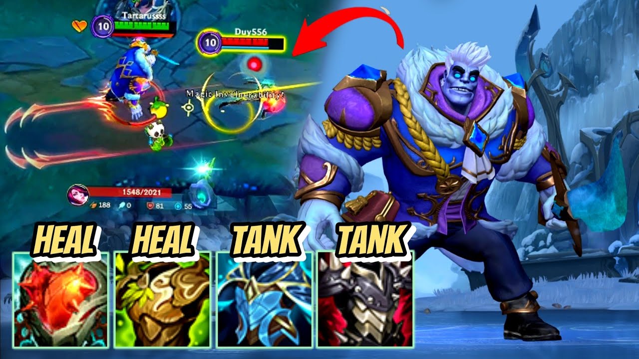 DR MUNDO WILD RIFT | WITH 6000+ HP IMMORTAL EVERYWHERE | BUILD AND RUNES 