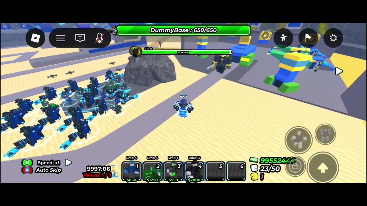 Showcaseing a One new tower in Dummy defense 