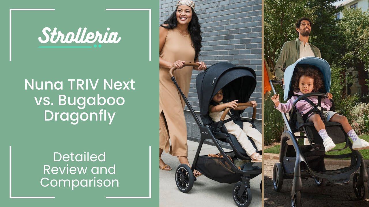 Сравнение колясок Nuna Triv Next и Bugaboo Dragonfly