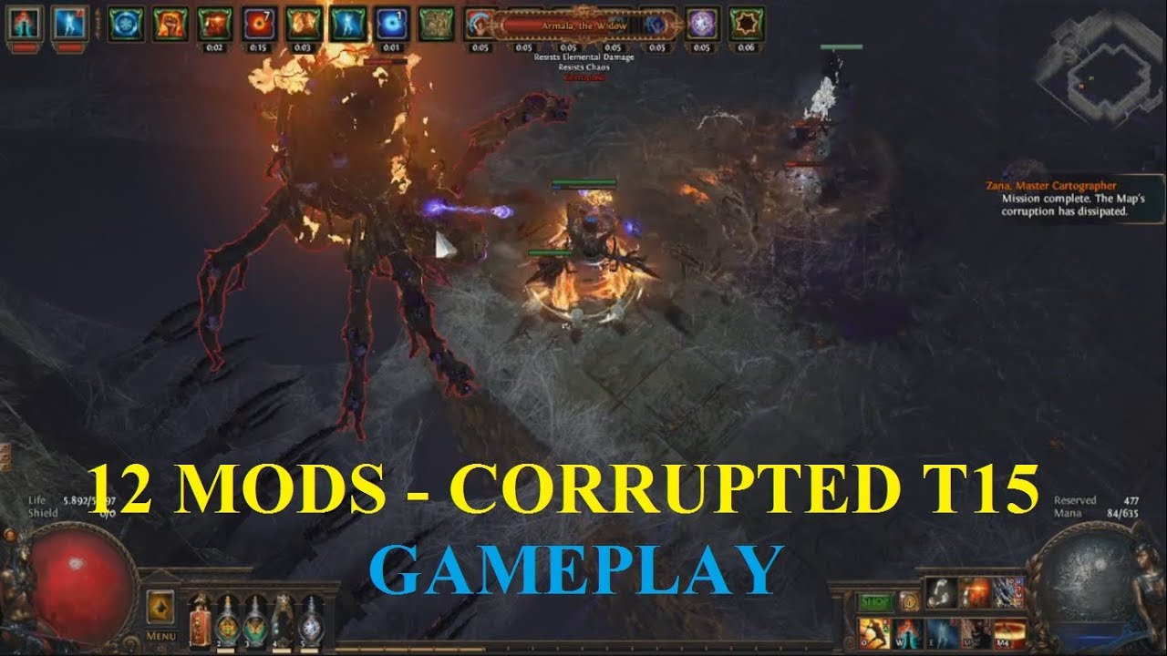 [3.1] Path of Exile - 12 Mods Corrupted T15 - 