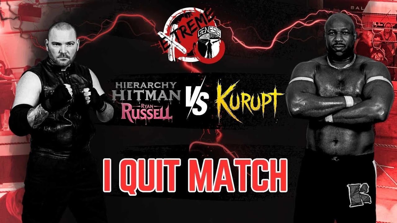 30/03/2025- I Quit Match- ‘Hitman’ Ryan Russell vs. KURUPT @ Ballin’, Maidstone