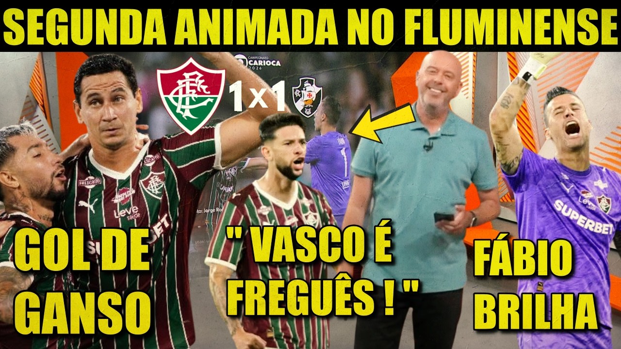 GLOBO ESPORTE RJ DE HOJE: NOTÍCIAS DO FLUMINENSE HJ | FLU ELIMINA VASCO E ESTÁ NA FINAL DO CARIOCA