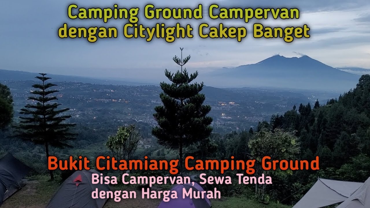 Camping Bareng Terios Indonesia di Bukit Citamiang Camping Ground | Camping hujan deras
