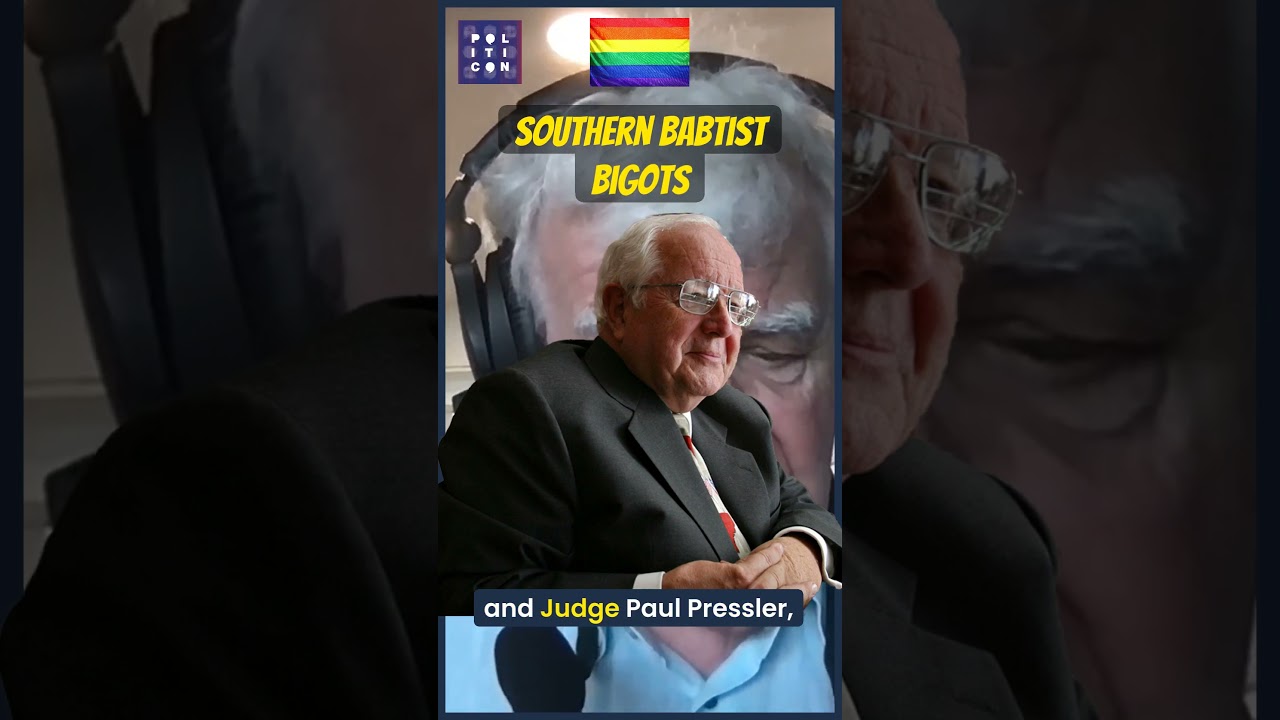 Southern Baptist Bigots #pridemonth #politics #gay