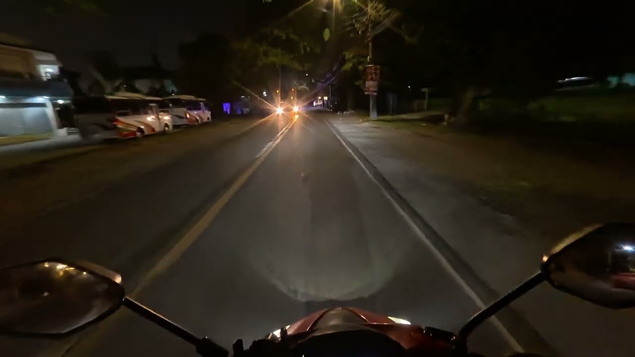 Riding Through Dark Mountain Roads | Pililla Night Ride POV