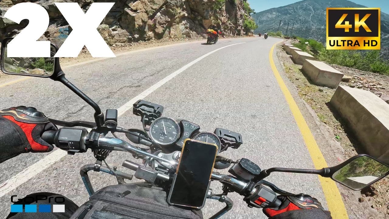 To Kohistan | Extreme Hot Weather | Bike 4K | KPK - Pakistan 🇵🇰  | 2024