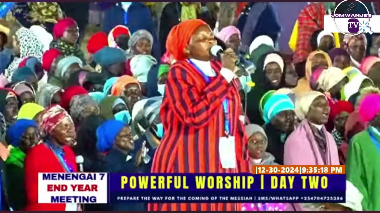 LIVE WORSHIP EXPERIENCE NAKURU MENENGAI 7 END YEAR MEETING 2024 DR. OWUOR