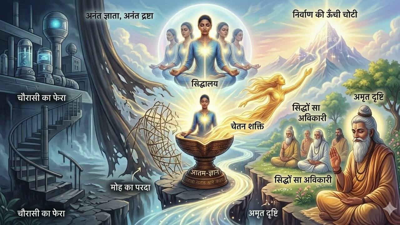 Fear of 7th Hell & Path to Nirvana | Heart-Touching Jain Bhajan | Spiritual Awakening