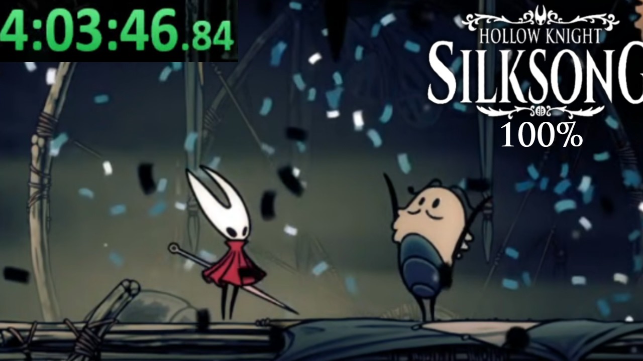 First Silksong 100% Speedrun!!