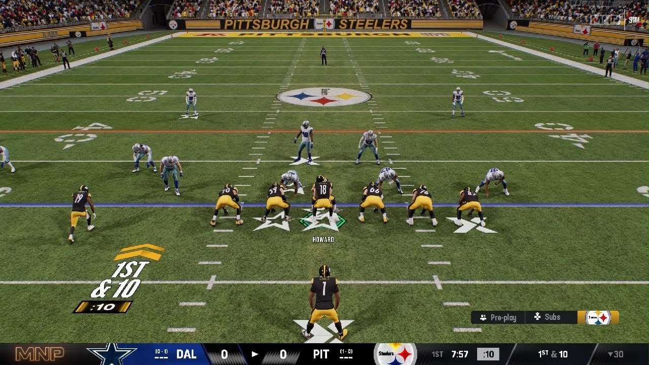 Steelers vs Cowboys