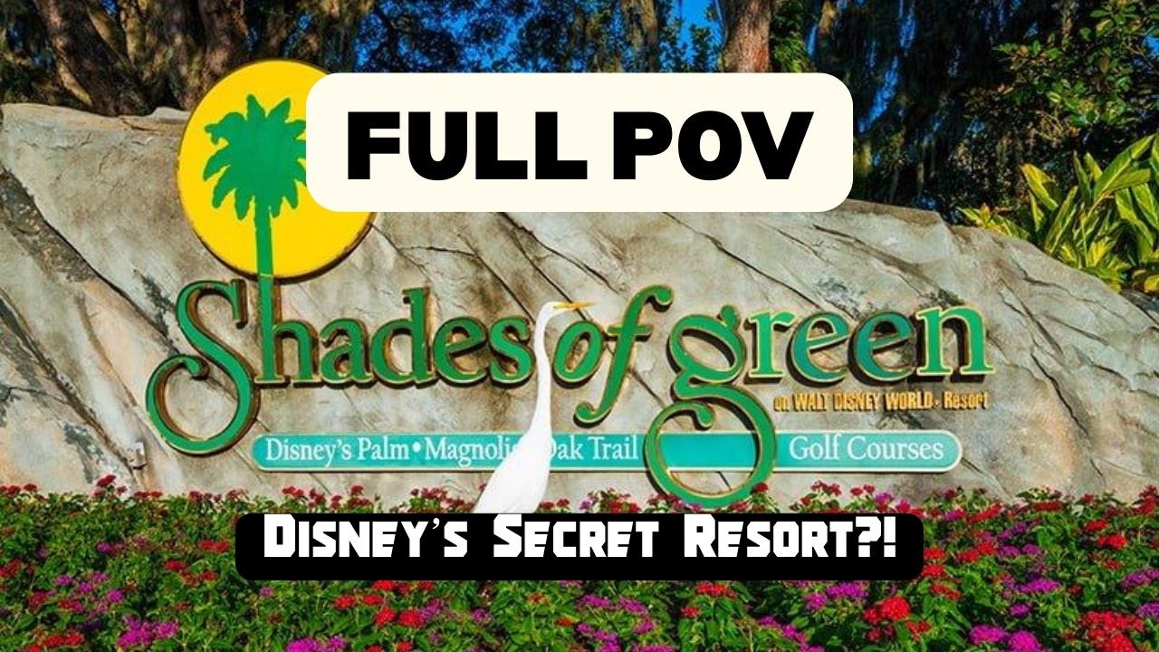 Полный обзор курорта Shades of Green 2026 🇺🇸 Скрытый отель в Disney World, вид от первого лица + ...