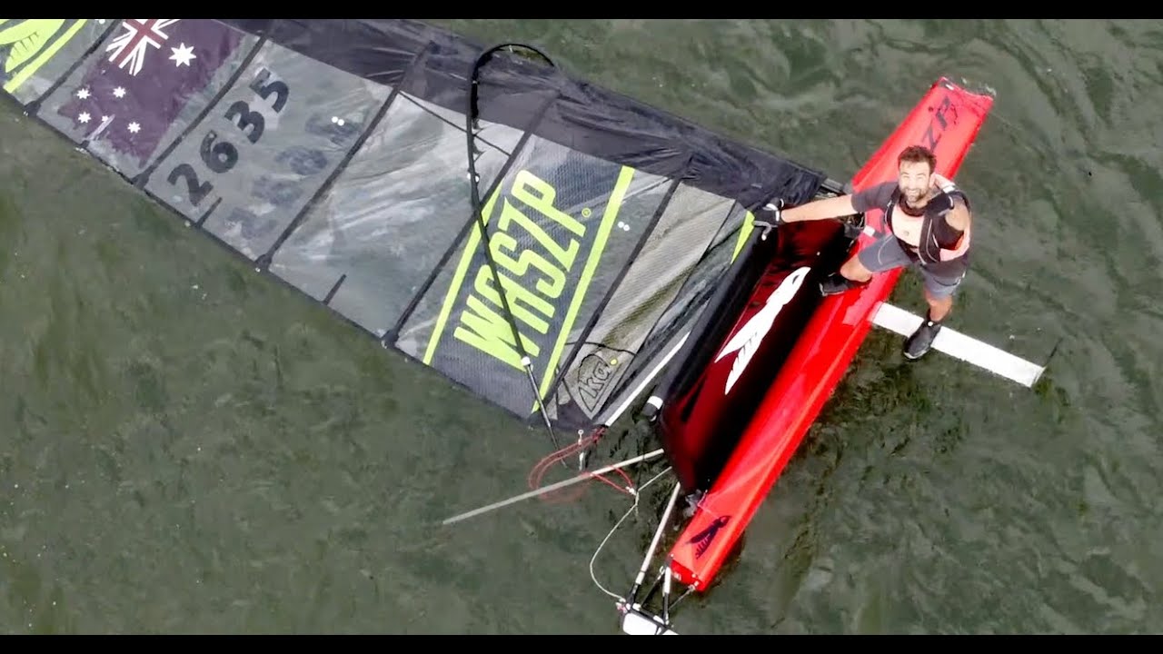 Learning To Fly a Foiling WASZP