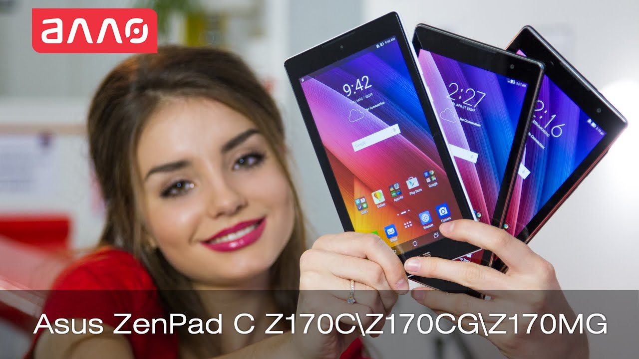 Видео-обзор планшетов Asus ZenPad C Z170C\Z170CG\Z170MG