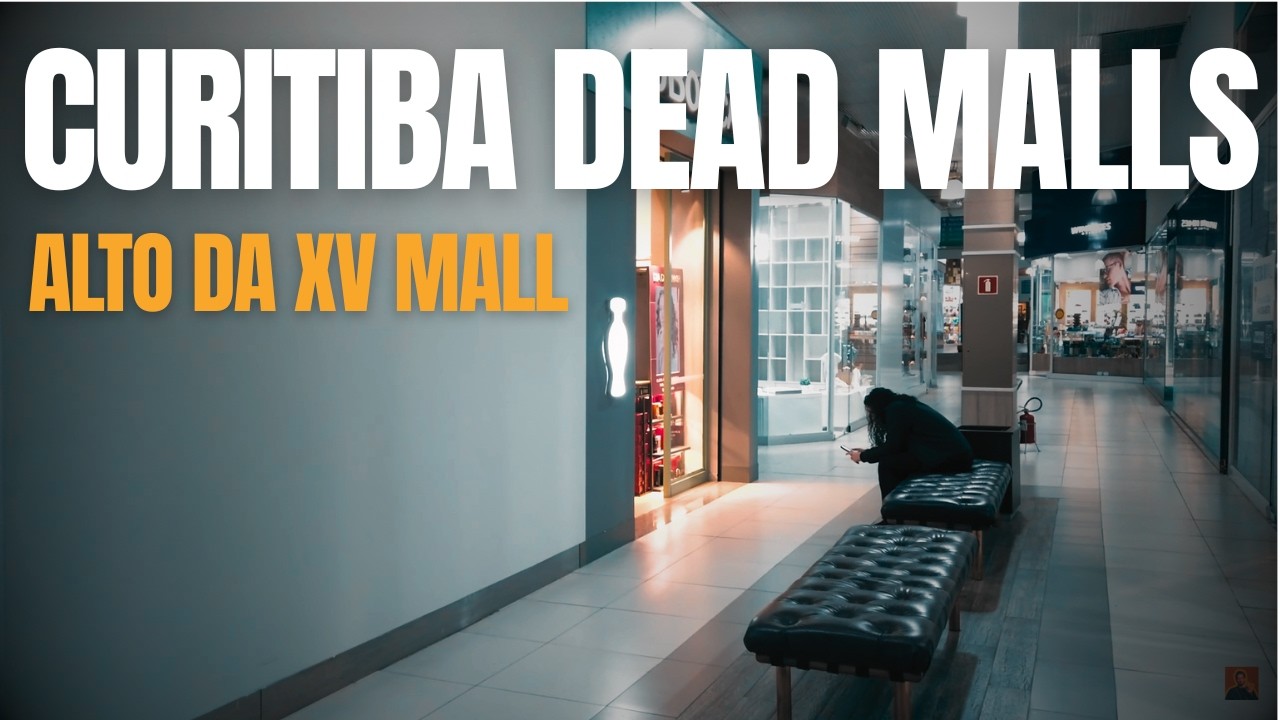 O shopping MORTO de Curitiba que tenta voltar a vida (Alto da XV mall) | Dead Malls