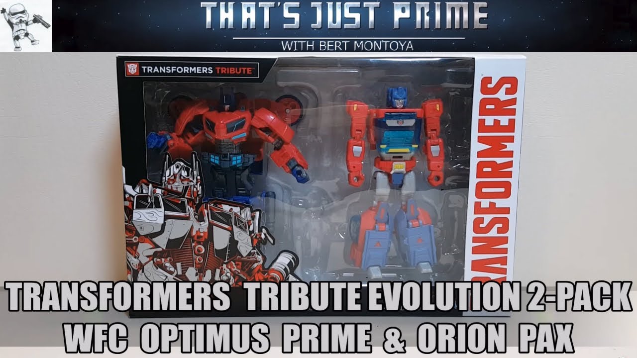 TF Tribute Evolution 2-Pack; WFC Optimus Prime & Orion Pax Review! 