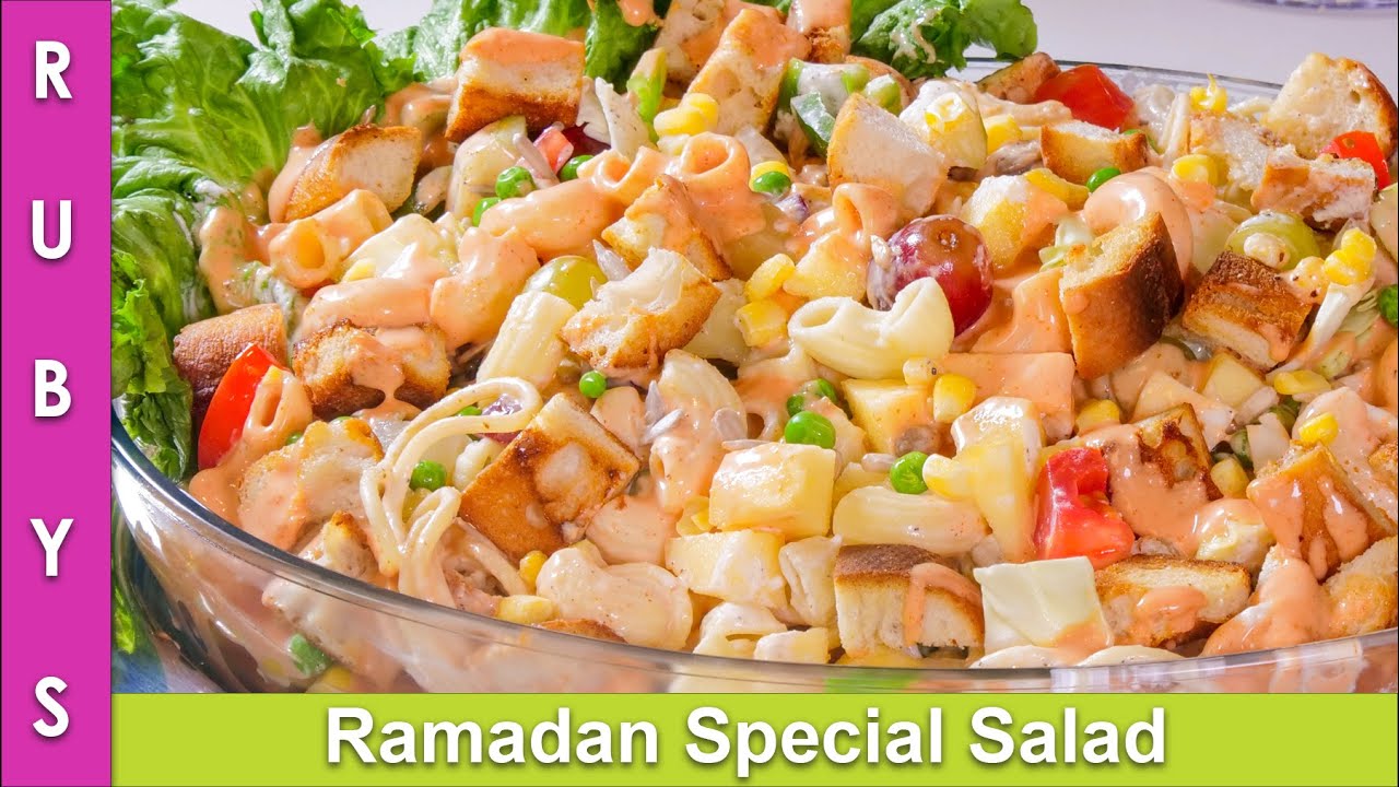 New! Ramadan Special Pizza Hut Salad Ranch & 1000 Style Dressing Recipe in Urdu Hindi - RKK