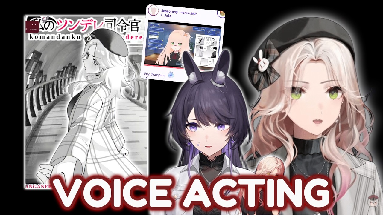 Via & deidey dikirim medser pingu cosplay & alarm via, voice acting bersama bang al, eh bocor deh