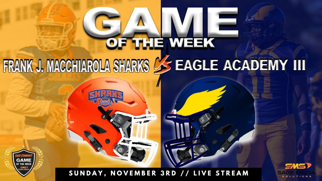 Frank J. Macchiarola vs Eagle Academy Queens | 11/03/2024 | PSAL 2A | Varsity Football