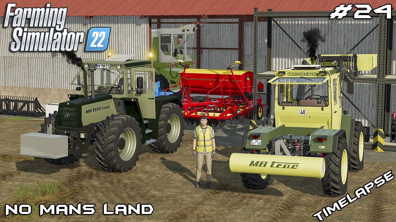 Строим два новых САРА с @kedex | No Mans Land — ВЫЖИВАНИЕ | Farming Simulator 22 | Эпизод 24