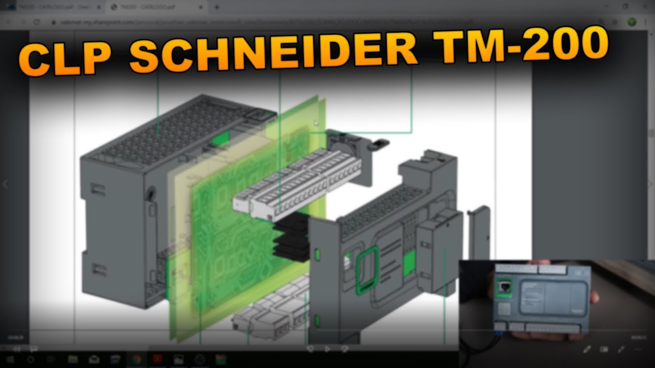 CLP Schneider TM-200 - Sobre o CLP, E Instalação do Software!
