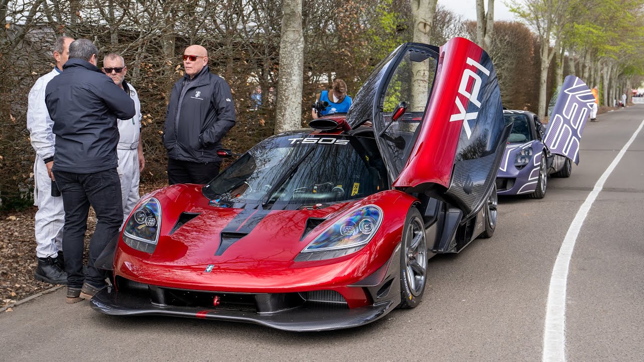 Amazing V12 Sounds Of The GMA T50s at Goodwood