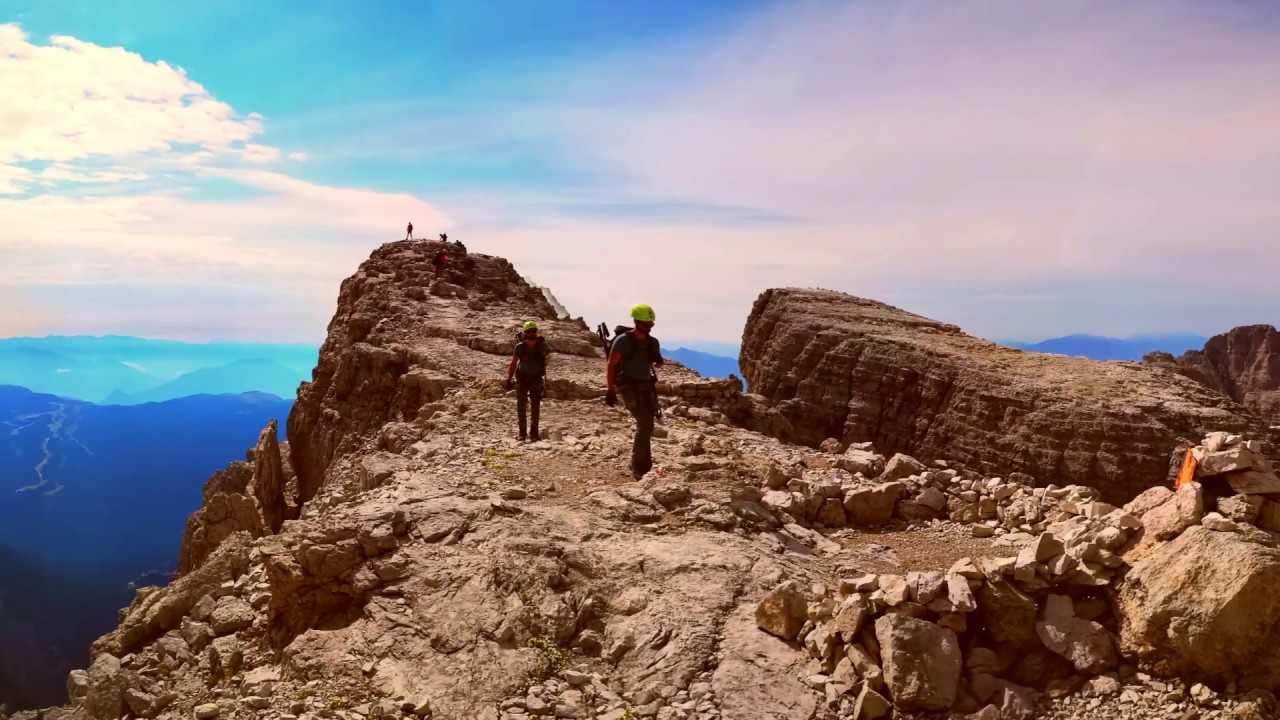 Ein absolutes Highlight - Klettersteig - Die Brenta auf dem Bocchette Alte (www.berge-aktiv.de)