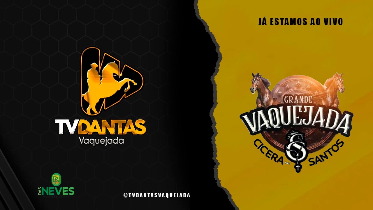 VAQUEJADA AO VIVO | PARQUE CICERA DOS SANTOS -  PAULISTA  - PB