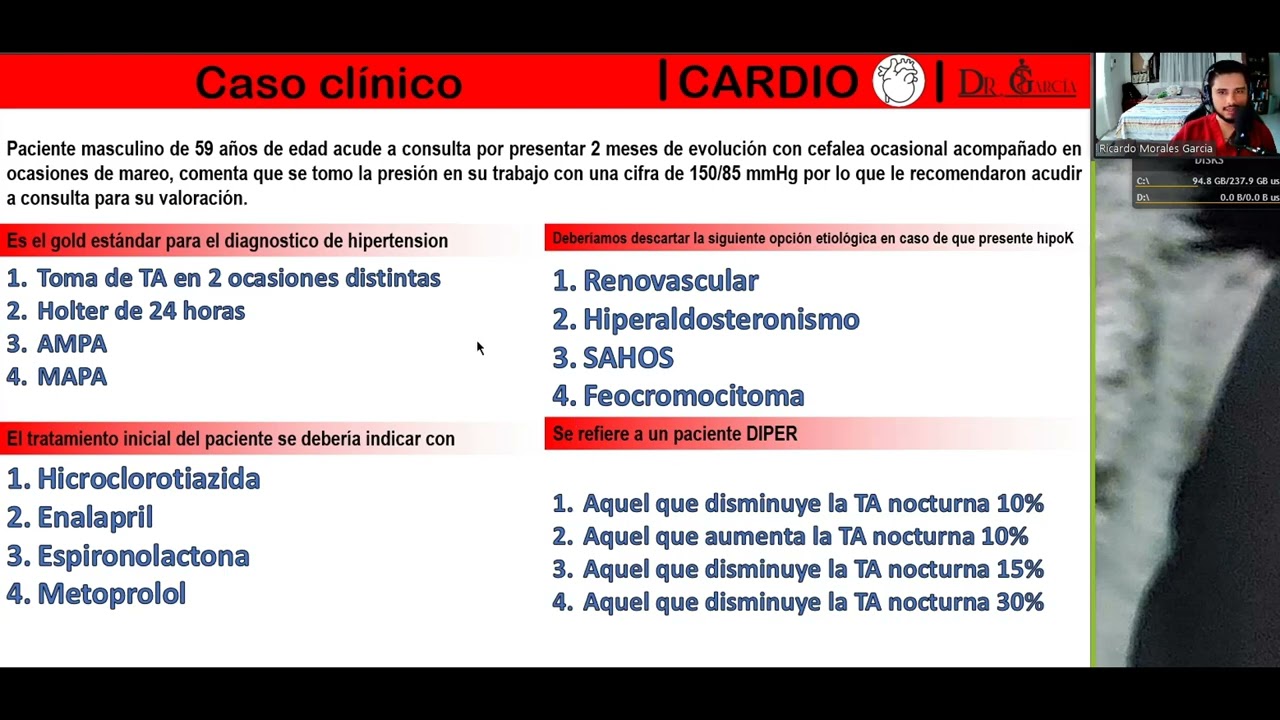 Repaso Cardiología, ACLS & EKG para el ENARM 2023 || Dr Garcia