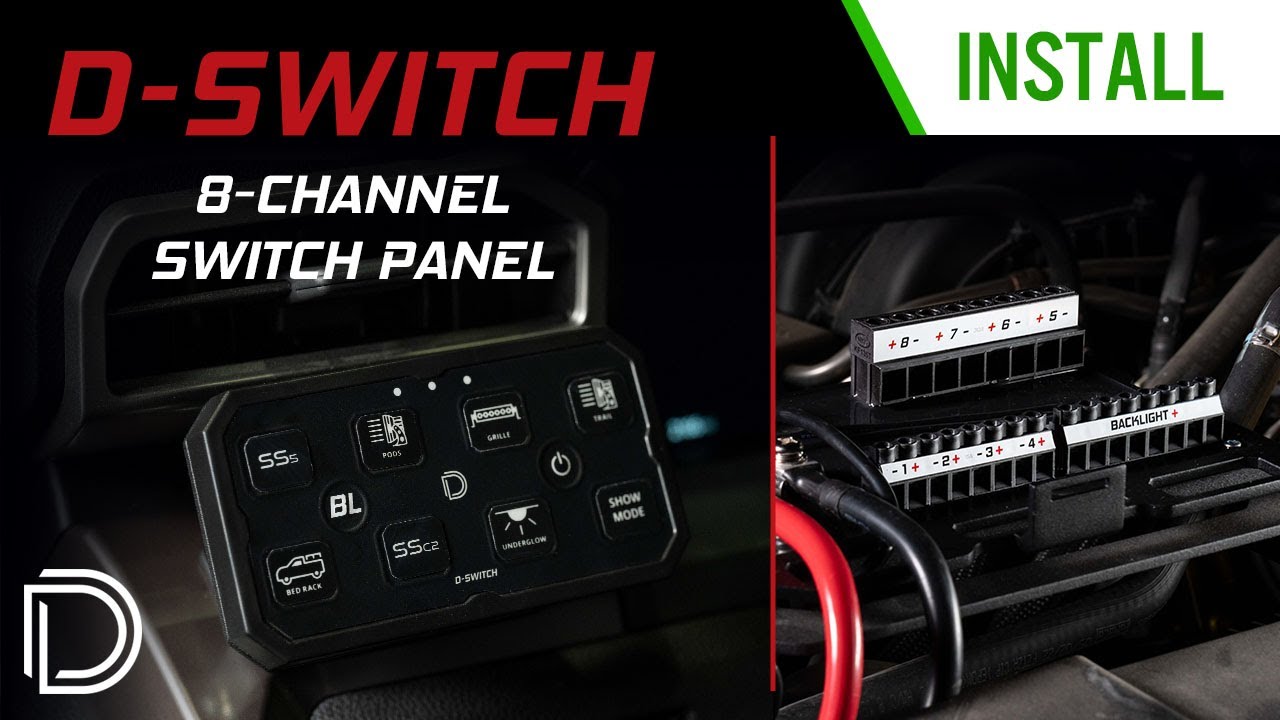 How To: Install D-Switch 8-Channel Switch Panel—Everything You Need to Know | Diode Dynamics