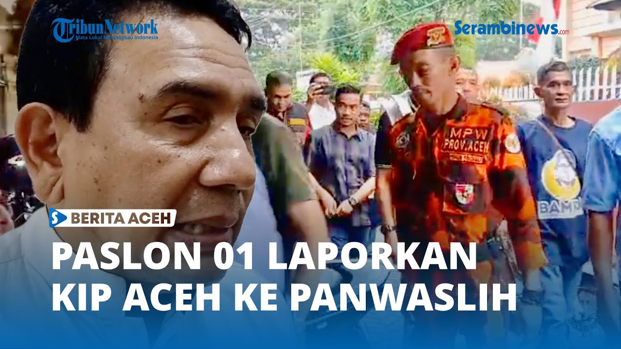 Tim Pemenangan Om Bus-Syeh Fadhil Laporkan Komisioner KIP Aceh ke Panwaslih