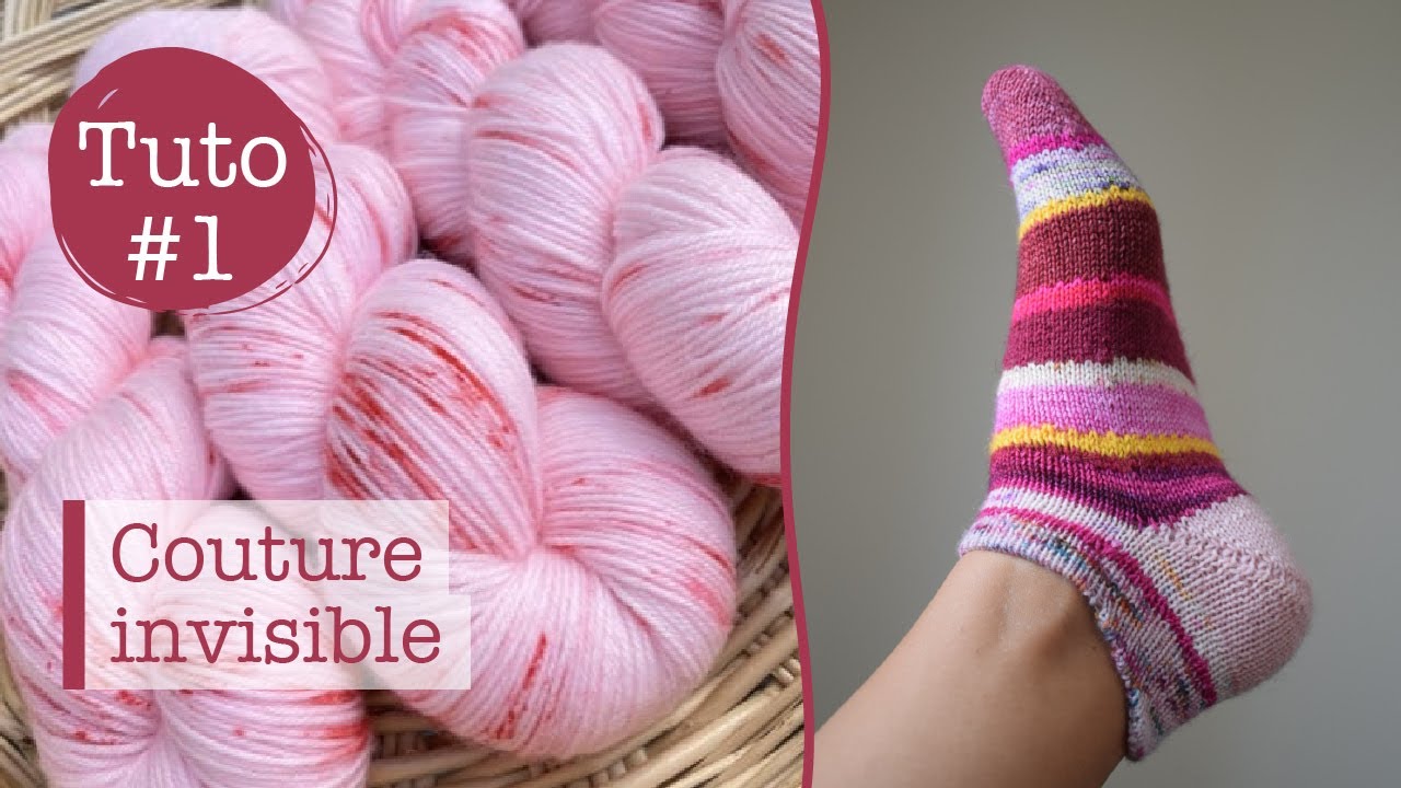 TRICOT - Couture revers invisible