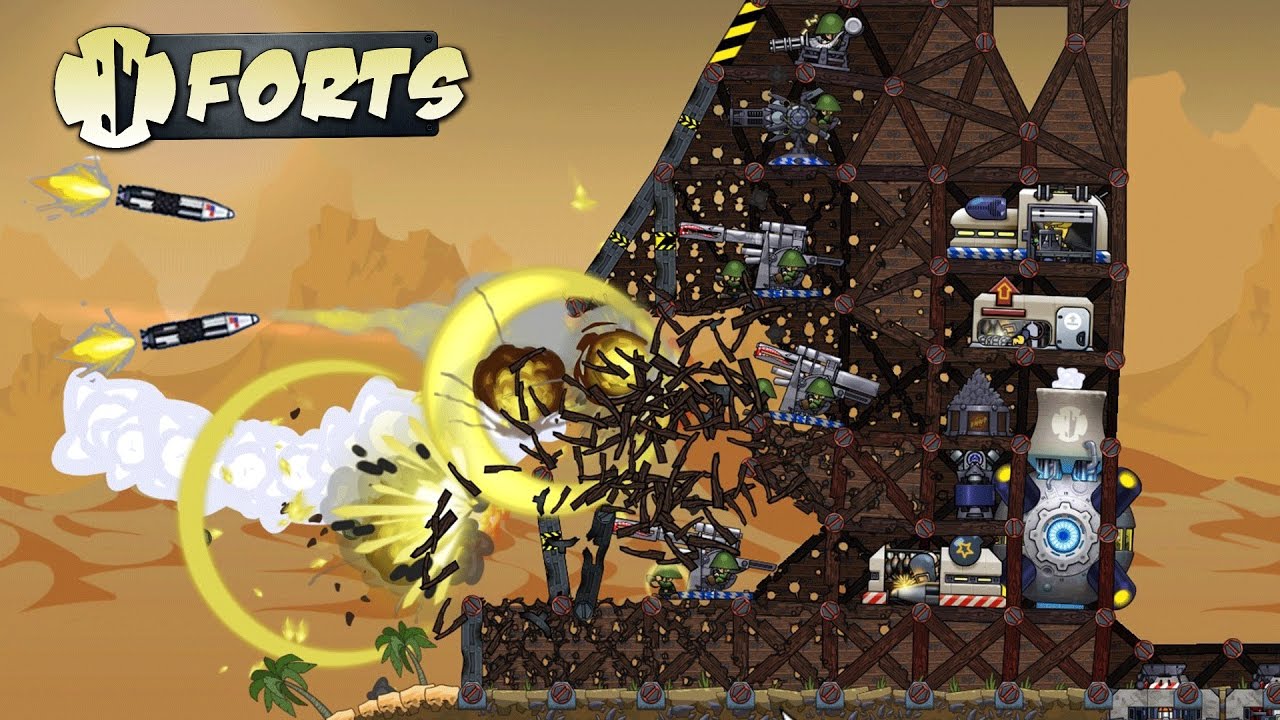 MISSION IMPOSSIBLE!  Their Fort is Invincible! (Forts Gameplay)