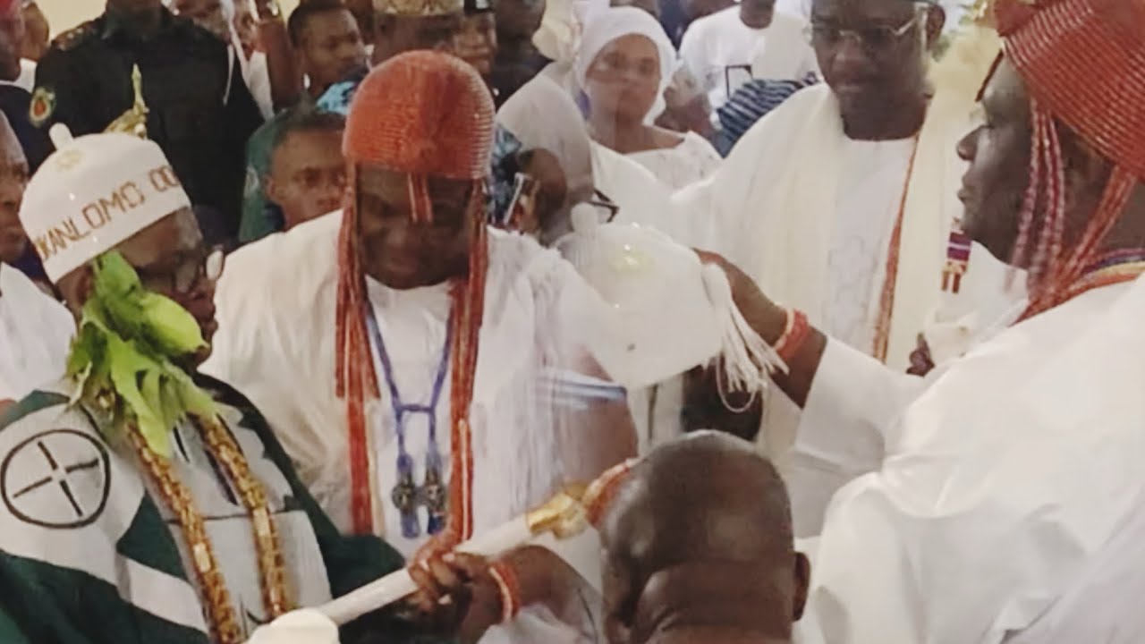 Historic Moment as Ooni of Ife Crowns Dotun Sanusi Okanlomo Oodua at Ile Oodua Palace